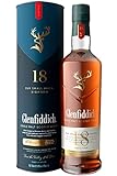Glenfiddich 18 años whisky escocés de malta con caja de regalo, 70cl