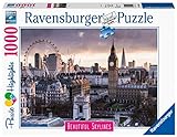 Ravensburger Puzzle 1000 Piezas, Puzzle Londres, Colección Beautiful Skylines, Puzzle para Adultos